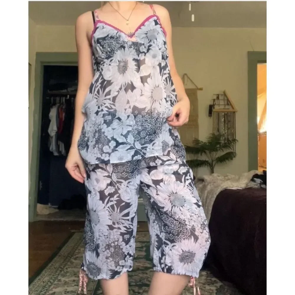 Liberty of London For Target Sleep Set Womens Small Multicolor Floral Print - Picture 16 of 16